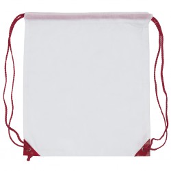 SACCA IN POLIESTERE 210T Rosso