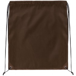 SACCA IN POLIESTERE 210D Marrone