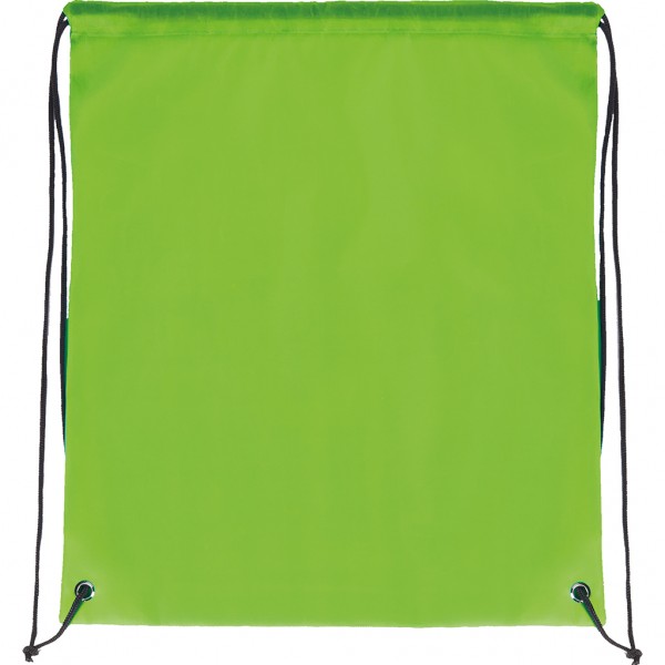 SACCA IN POLIESTERE 210D Verde Acido