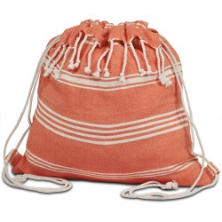 SACCA FOUTA IN COTONE RICICLATO 100% (170 Arancione