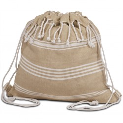 SACCA FOUTA IN COTONE RICICLATO 100% (170 Beige