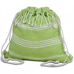 SACCA FOUTA IN COTONE RICICLATO 100% (170 Verde Acido