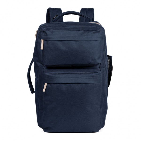 BORSA ZAINO DA VIAGGIO IN POLIESTERE 600D NY/BE (blu navy/beige)