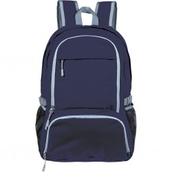 ZAINETTO TREKKING IN RPET 300D Blu navy