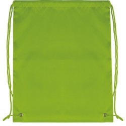 SACCA IN POLIESTERE COLORI FLUO Verde Acido
