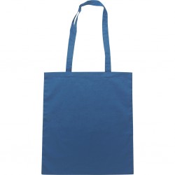 BORSA SHOPPING IN COTONE CANVAS (250 Blu
