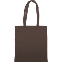 BORSA SHOPPING IN COTONE CANVAS (250 Marrone