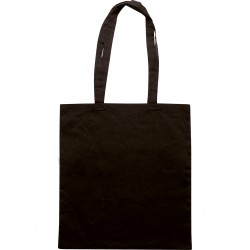BORSA SHOPPING IN COTONE CANVAS (250 Nero