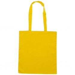 BORSA SHOPPING IN COTONE CANVAS (250 Giallo