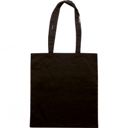 BORSA SHOPPING IN COTONE CANVAS (250 Nero