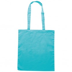 BORSA SHOPPING IN COTONE CANVAS (250 Sky blue