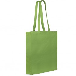 BORSA SHOPPING IN COTONE CANVAS (250 Verde Acido