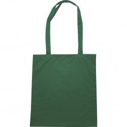 BORSA SHOPPING IN COTONE CANVAS (250 Verde inglese
