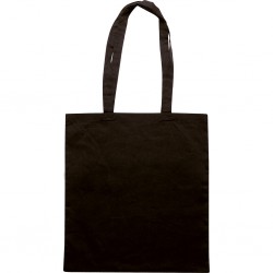 BORSA SHOPPING IN COTONE (105 Nero
