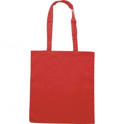 BORSA SHOPPING IN COTONE (105 Rosso