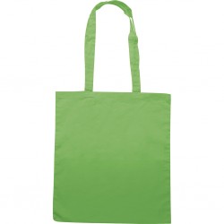 BORSA SHOPPING IN COTONE (105 Verde Acido