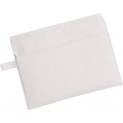 BORSA SHOPPING IN POLIESTERE 210D Bianco