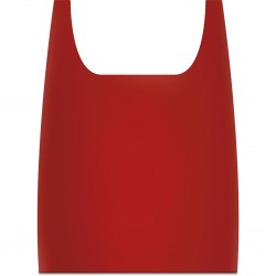 BORSA SHOPPING IN POLIESTERE 210D Rosso