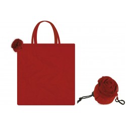 BORSA SHOPPING IN POLIESTERE 190T Rosso