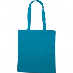 BORSA SHOPPING IN COTONE (100 Azzurro