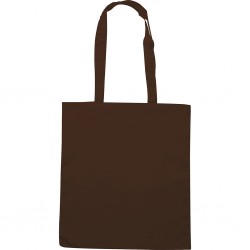 BORSA SHOPPING IN COTONE (100 Marrone