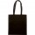 BORSA SHOPPING IN COTONE (100 Nero
