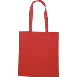 BORSA SHOPPING IN COTONE (100 Rosso