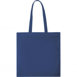 BORSA SHOPPING IN COTONE (140 Blu