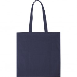 BORSA SHOPPING IN COTONE (140 Blu navy