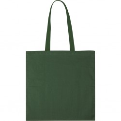 BORSA SHOPPING IN COTONE (140 Verde inglese