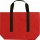 BORSA SHOPPING TERMICA IN POLIESTERE 600D Rosso