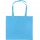 BORSA SHOPPER CON SOFFIETTO IN TNT (80 SK (blu sky)