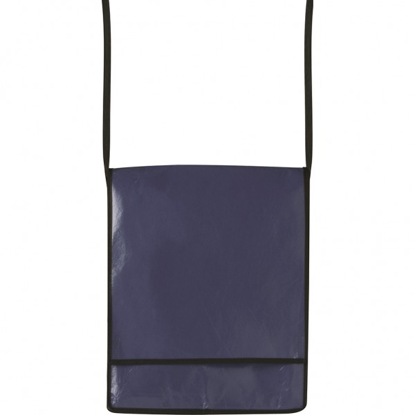 * BORSA IN TNT PLASTIFICATO Blu navy