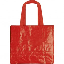 BORSA SHOPPING IN PP LAMINATO (120 Rosso