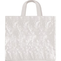 BORSA SHOPPING IN PP LAMINATO (120 Bianco