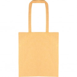 BORSA SHOPPING IN COTONE RICICLATO 100% (150 Giallo