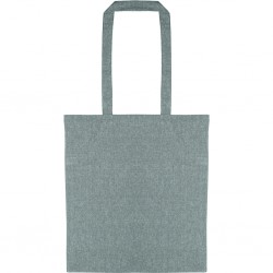 BORSA SHOPPING IN COTONE RICICLATO 100% (150 Verde