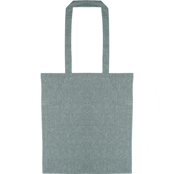 BORSA SHOPPING IN COTONE RICICLATO 100% (150 Verde