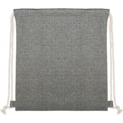 SACCA IN COTONE RICICLATO 100% (150 Nero