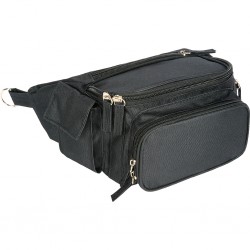 MARSUPIO MULTITASCHE IN POLIESTERE 600D Nero
