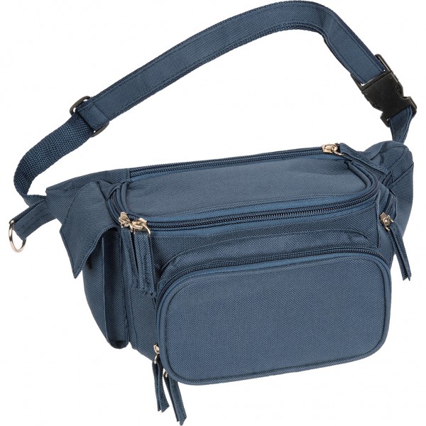 MARSUPIO MULTITASCHE IN POLIESTERE 600D Blu navy