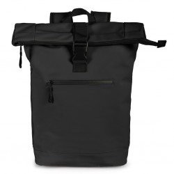 scomparto principale con doppia chiusura a zip e con fibbia in plastica, con tasca interna imbottita per portatile e altra tasca interna con chiusura a zip. Tasca frontale con chiusura a zip, schienale e spallacci imbottiti con materiale traspirante N (nero)