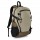 realizzato in poliestere di alta qualità, scomparto principale con chiusura a zip e con ampia tasca interna aperta, ampia tasca frontale con chiusura a zip, due tasche elastiche a rete laterali  portabottiglie. Schienale e spallacci imbottiti con materiale traspirante