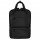 ampio scomparto principale con chiusura a zip, con scomparto imbottito interno per portatile, due tasche frontali con chiusura a zip e due tasche laterali aperte. Schienale e spallacci imbottiti N (nero)