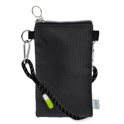 TRACOLLA PORTA SMARTPHONE IN RPET 600D N (nero)