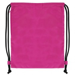 con cordoncini spessi, tasca laterale con chiusura a zip e con passanti agli angoli FU (fucsia)