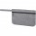 BUSTA PORTA DOCUMENTI MELANGE IN POLIESTERE 600D E PVC Grigio