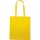 BORSA SHOPPER IN COTONE (130 G (giallo)