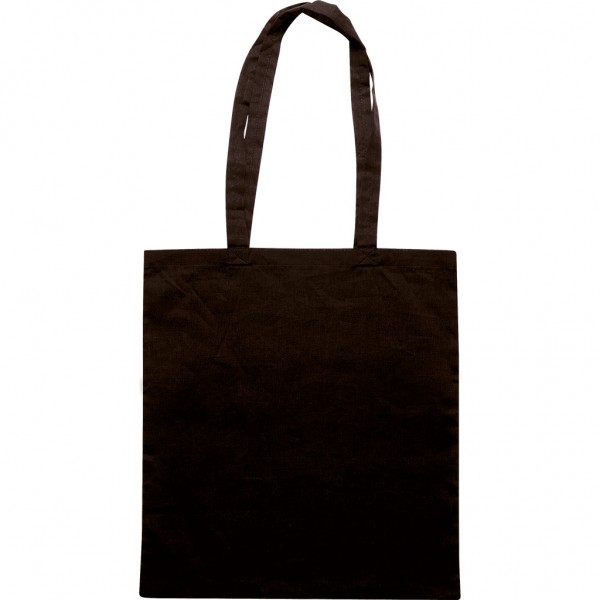 BORSA SHOPPER IN COTONE (130 N (nero)