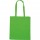 BORSA SHOPPER IN COTONE (130 VA (verde acido)